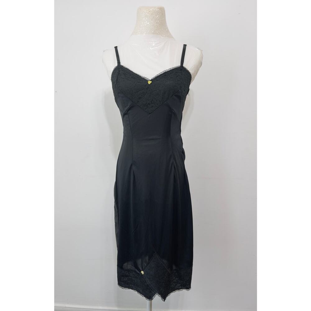 Vintage Skirt Saver slip dress by Beverly Vogue California sz 34 boudoir‎